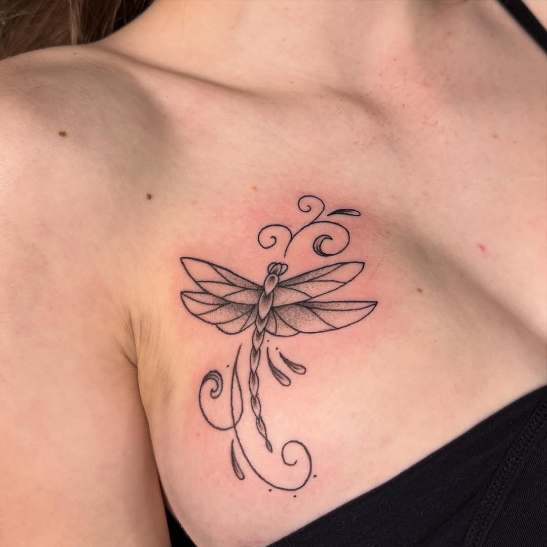Tattoo by @ashrosetattoos — fine_line