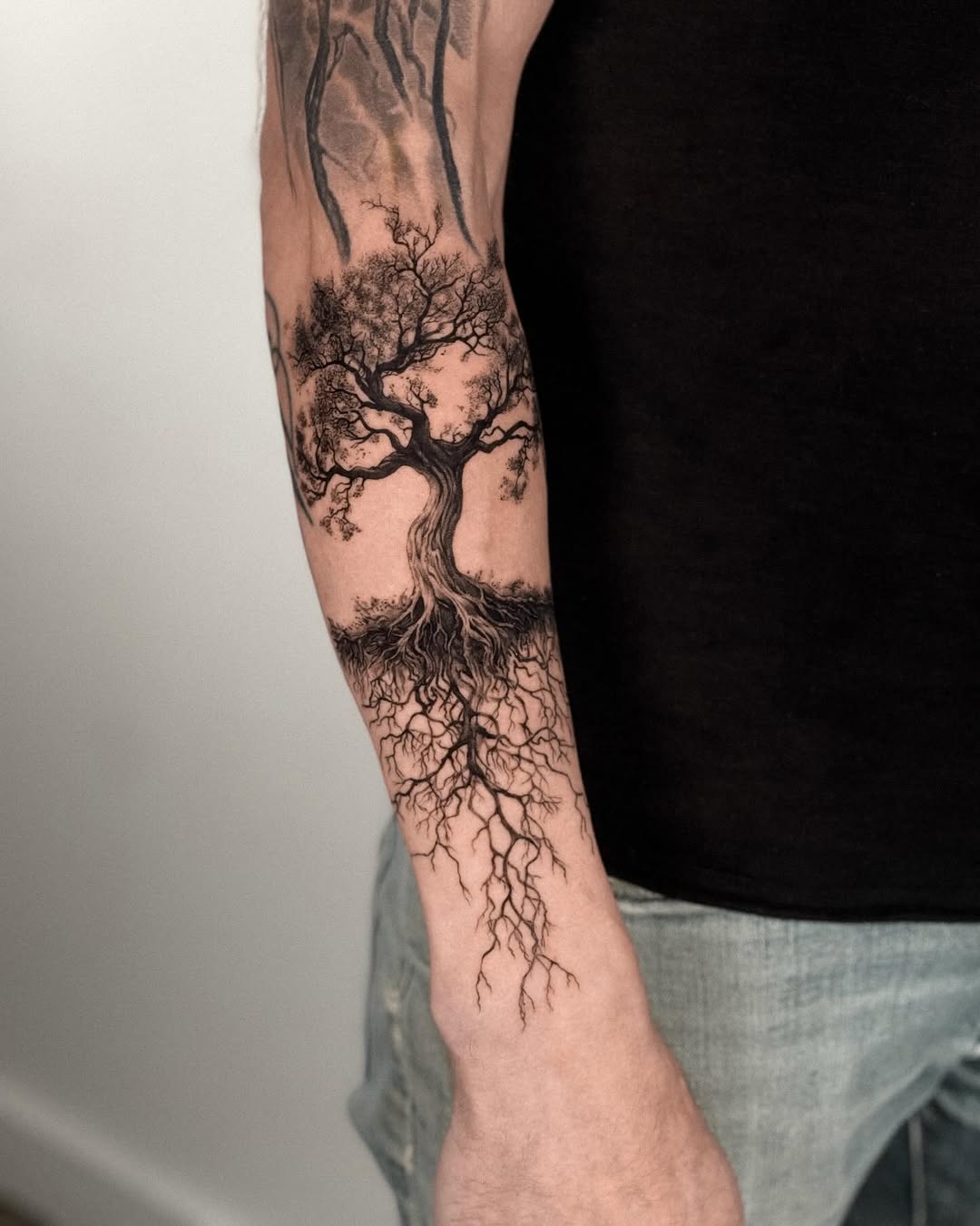 Tattoo by @blackbird_tattooer — black_and_grey, realism