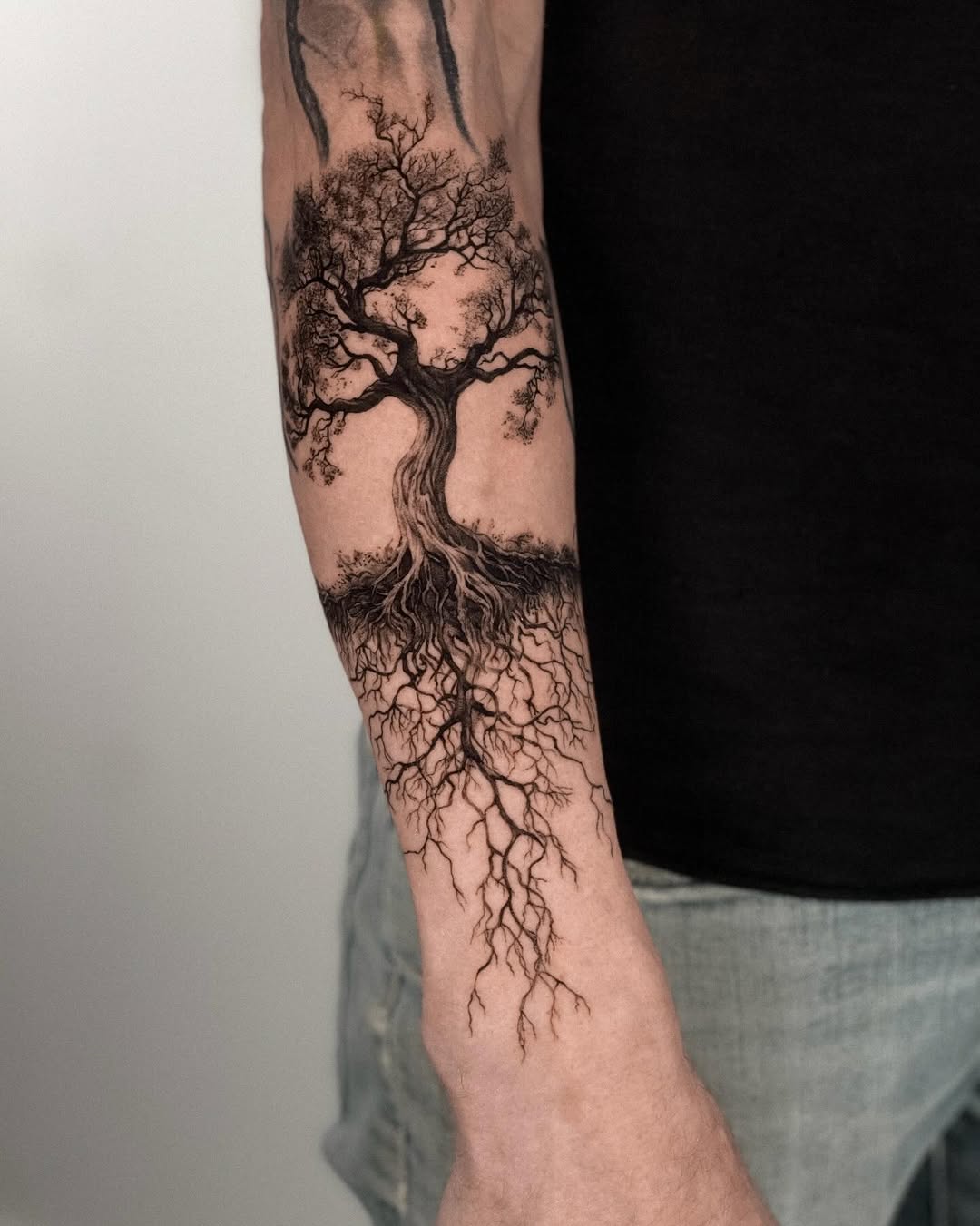 Tattoo by @blackbird_tattooer — black_and_grey, realism