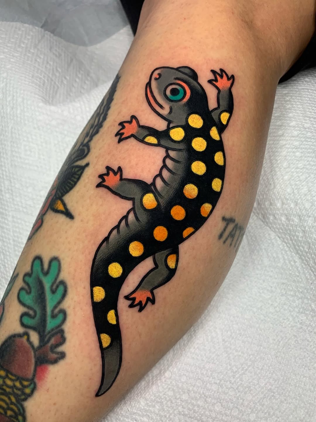 Tattoo by @vankirk_tattoo โ american_traditional, illustrative