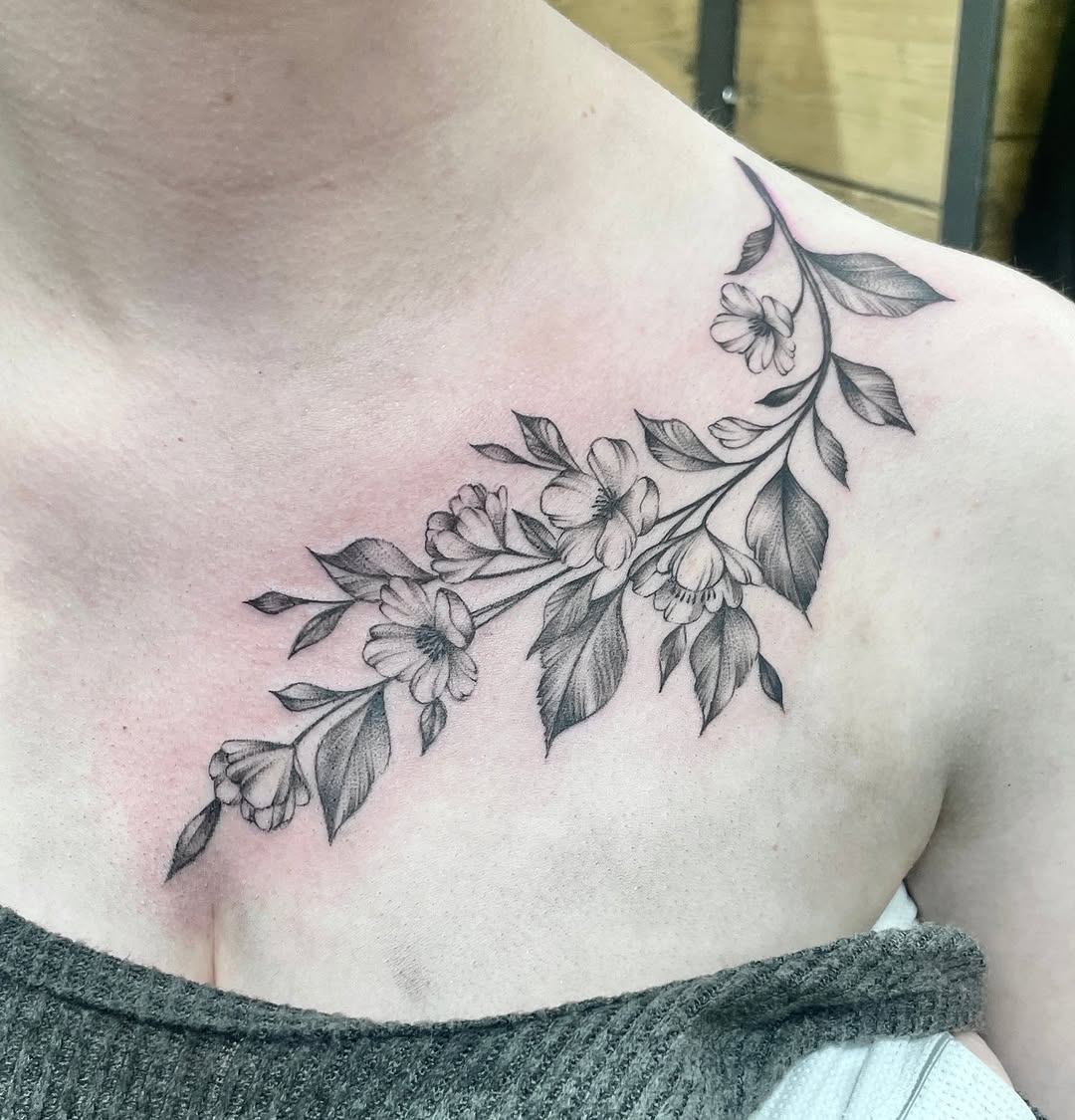 Tattoo by @savinggracetattoos — black_and_grey