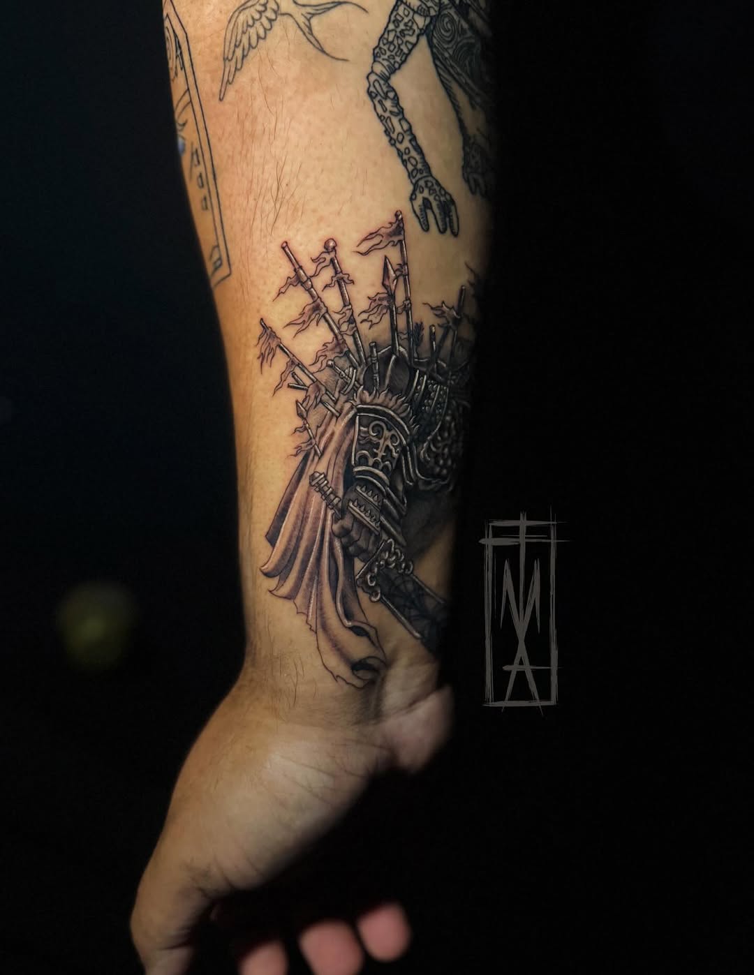 Tattoo by @tattoosbymattarguello โ black_and_grey, realism