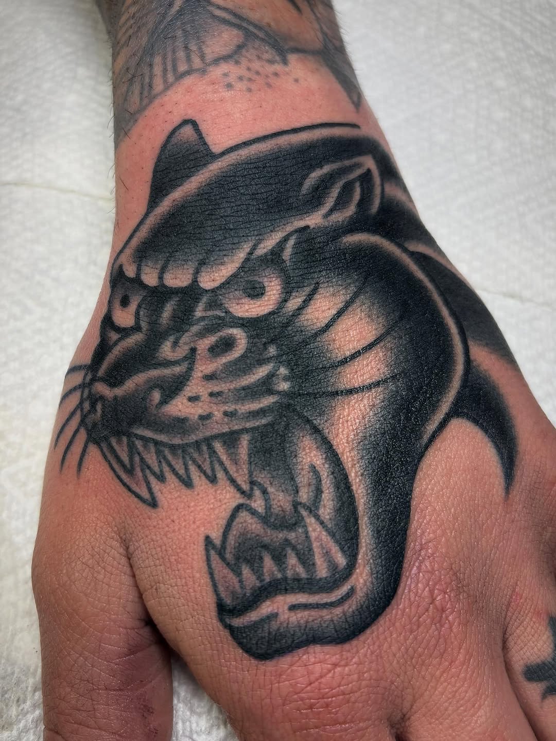 Tattoo by @tommy_wenzell_tattoos — american_traditional, black_and_grey