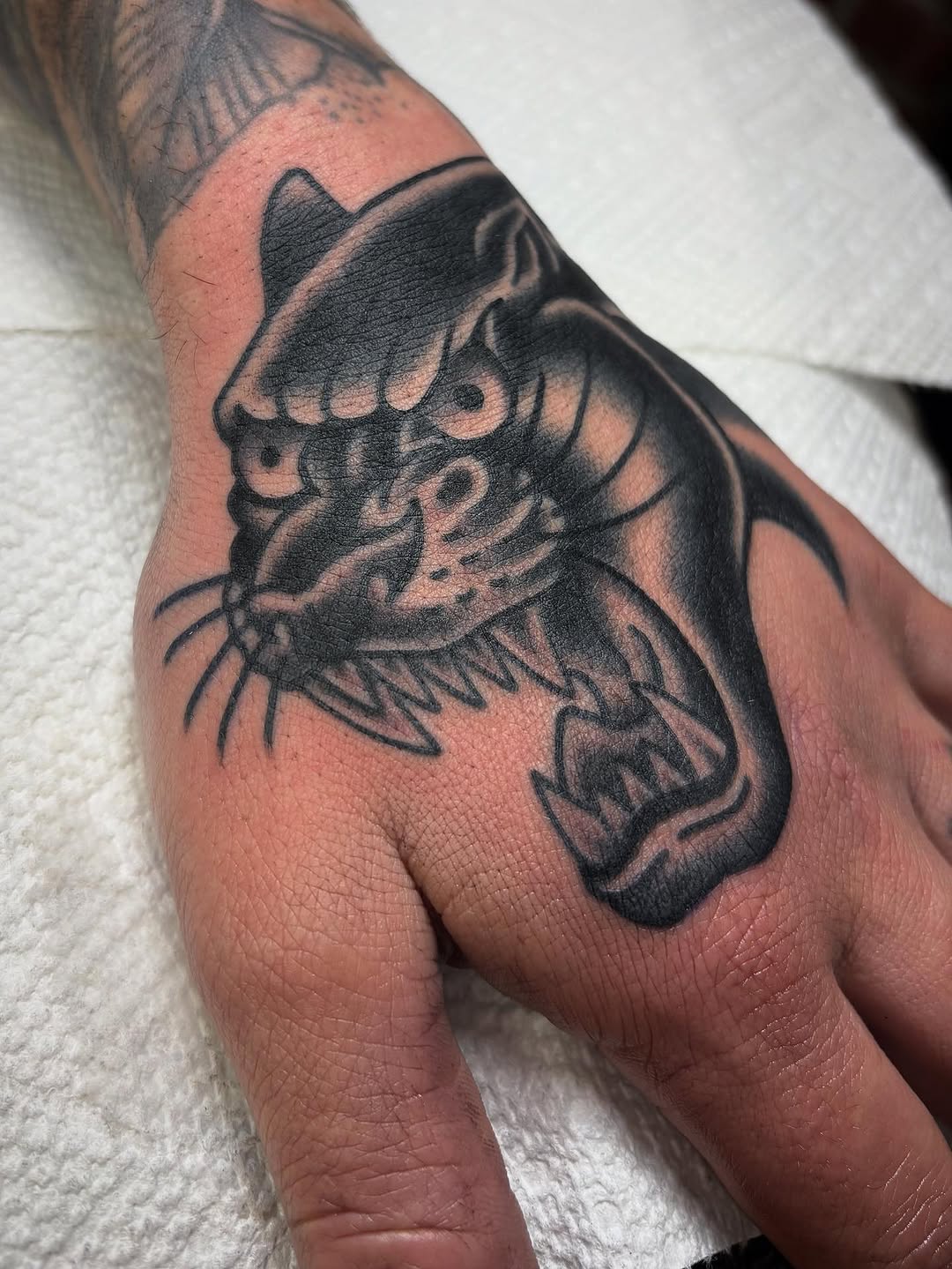 Tattoo by @tommy_wenzell_tattoos — american_traditional, black_and_grey