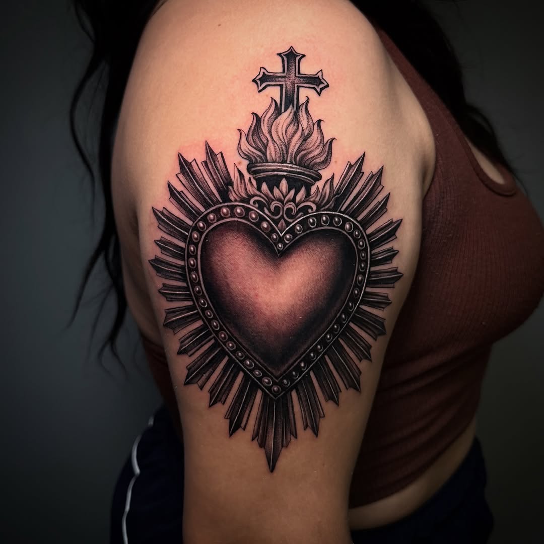 Tattoo by @alexusregina_ — black_and_grey, ornamental