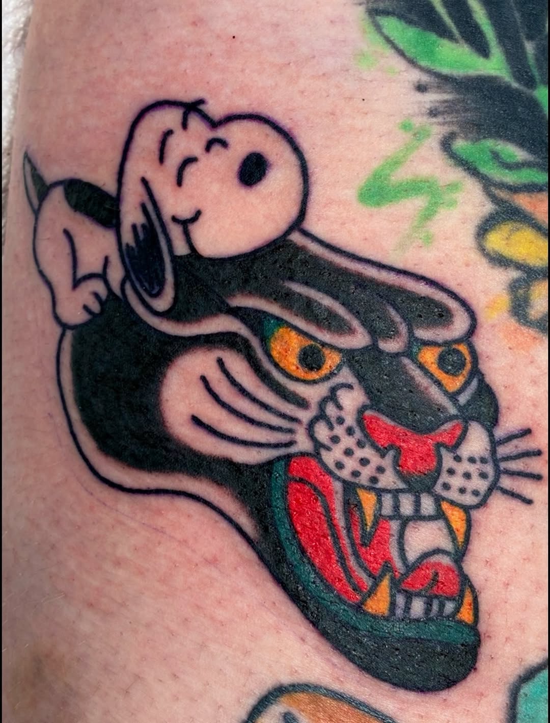 Tattoo by @dirtnaptattoos — american_traditional, illustrative
