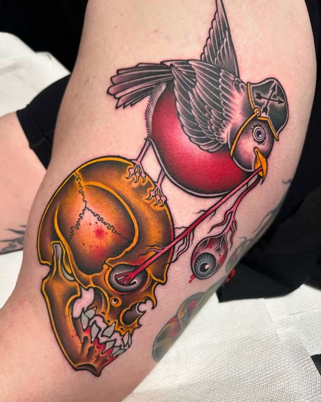 Tattoo by @customtattoosbymark — neo_traditional