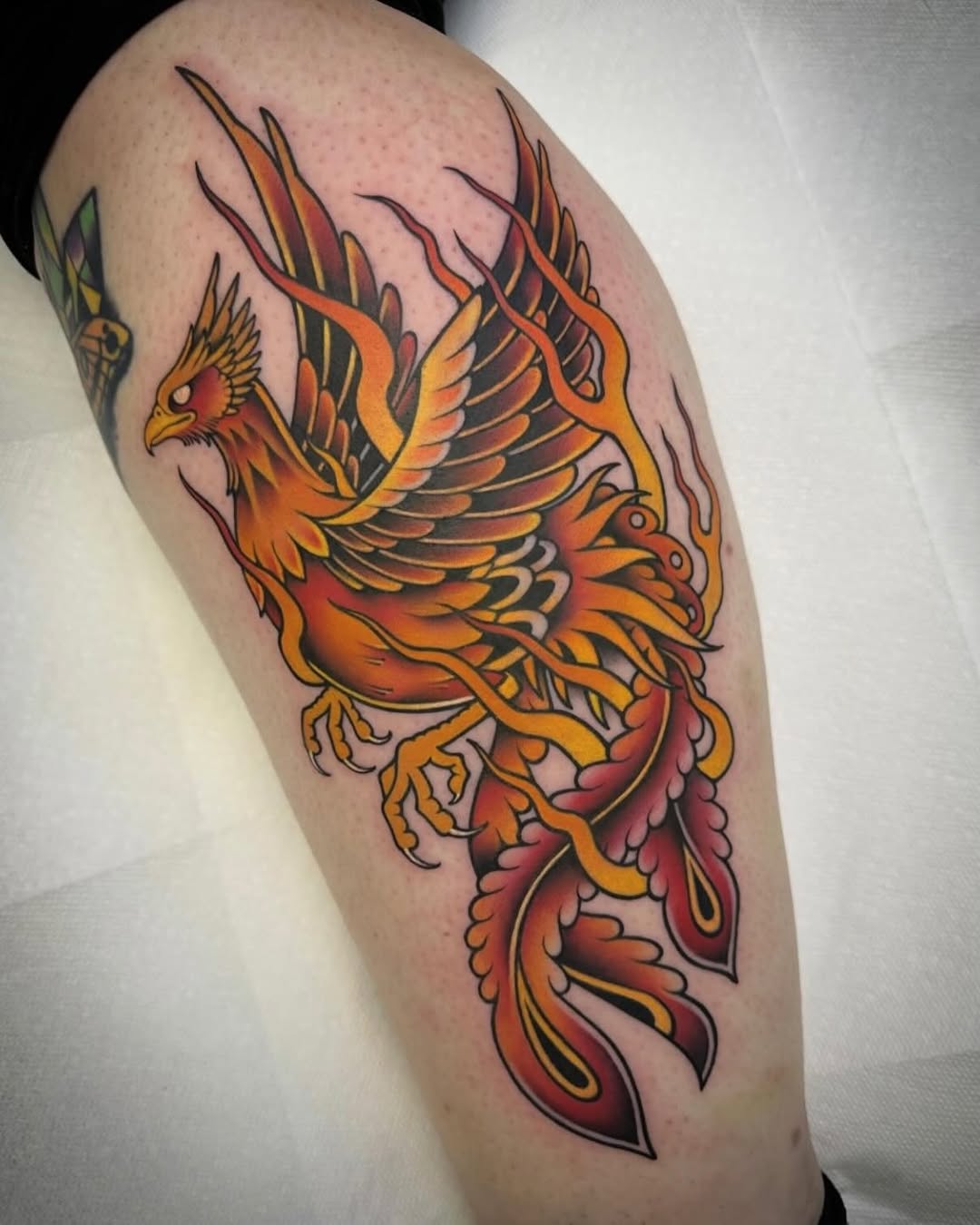 Tattoo by @customtattoosbymark — american_traditional, neo_traditional
