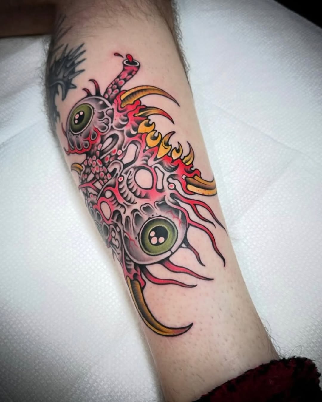 Tattoo by @customtattoosbymark — new_school
