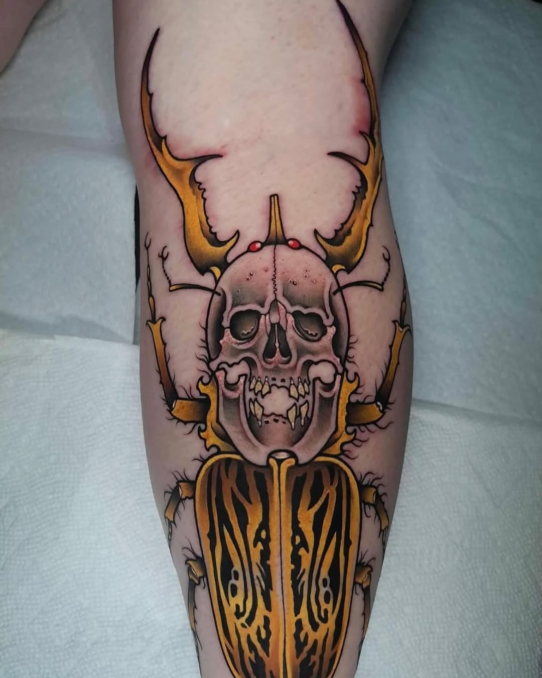 Tattoo by @customtattoosbymark — neo_traditional