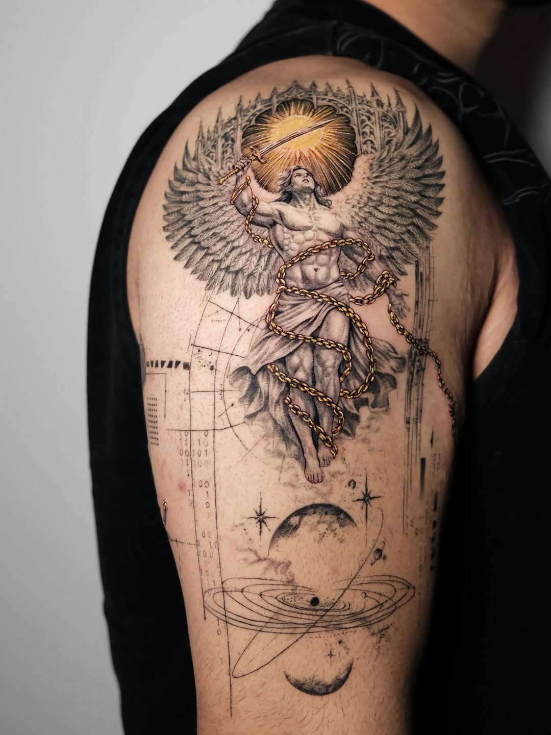 Tattoo by @zaytattoos — realism, black_and_grey