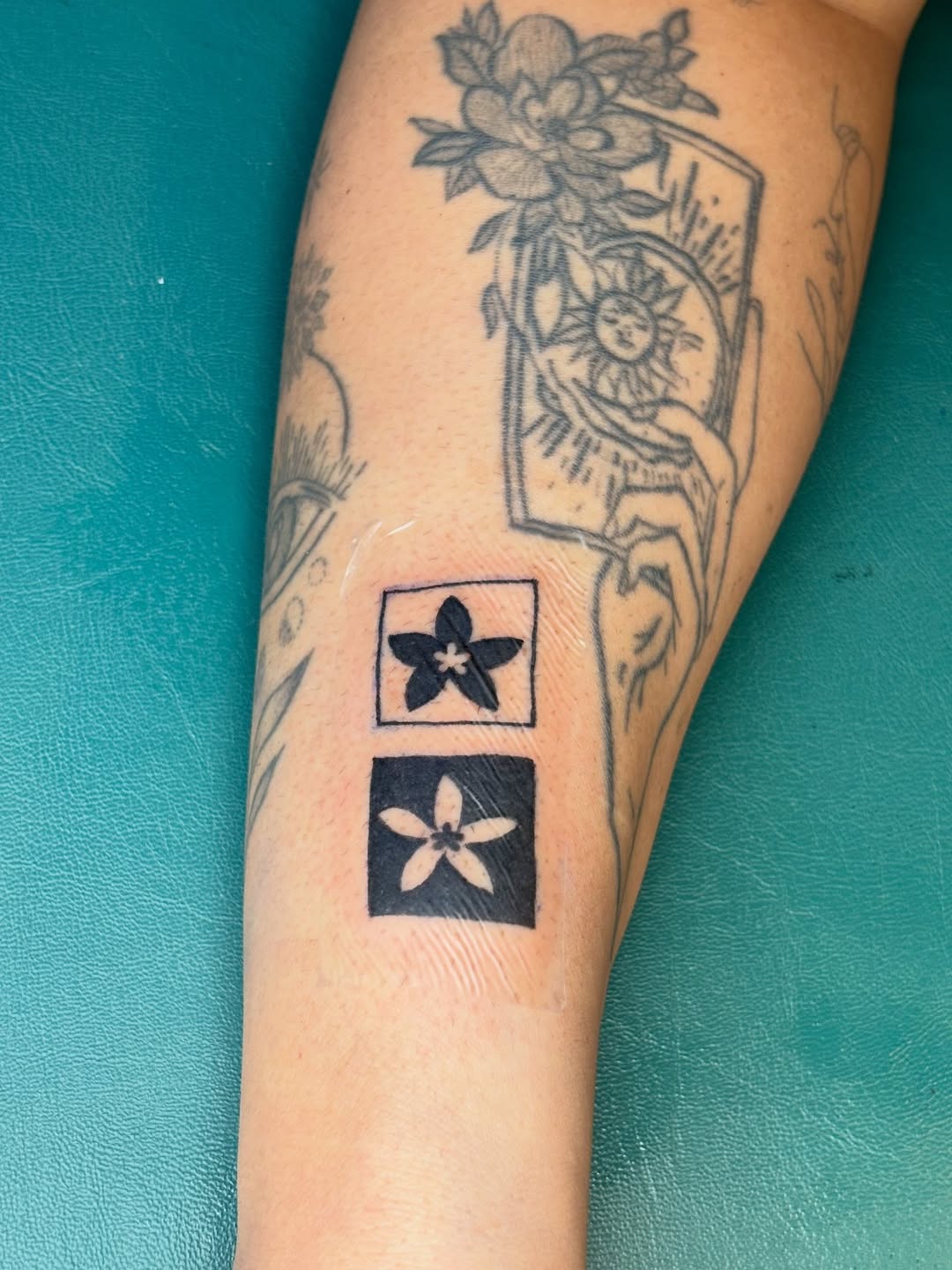 Tattoo by @sterstraal β blackwork, geometric