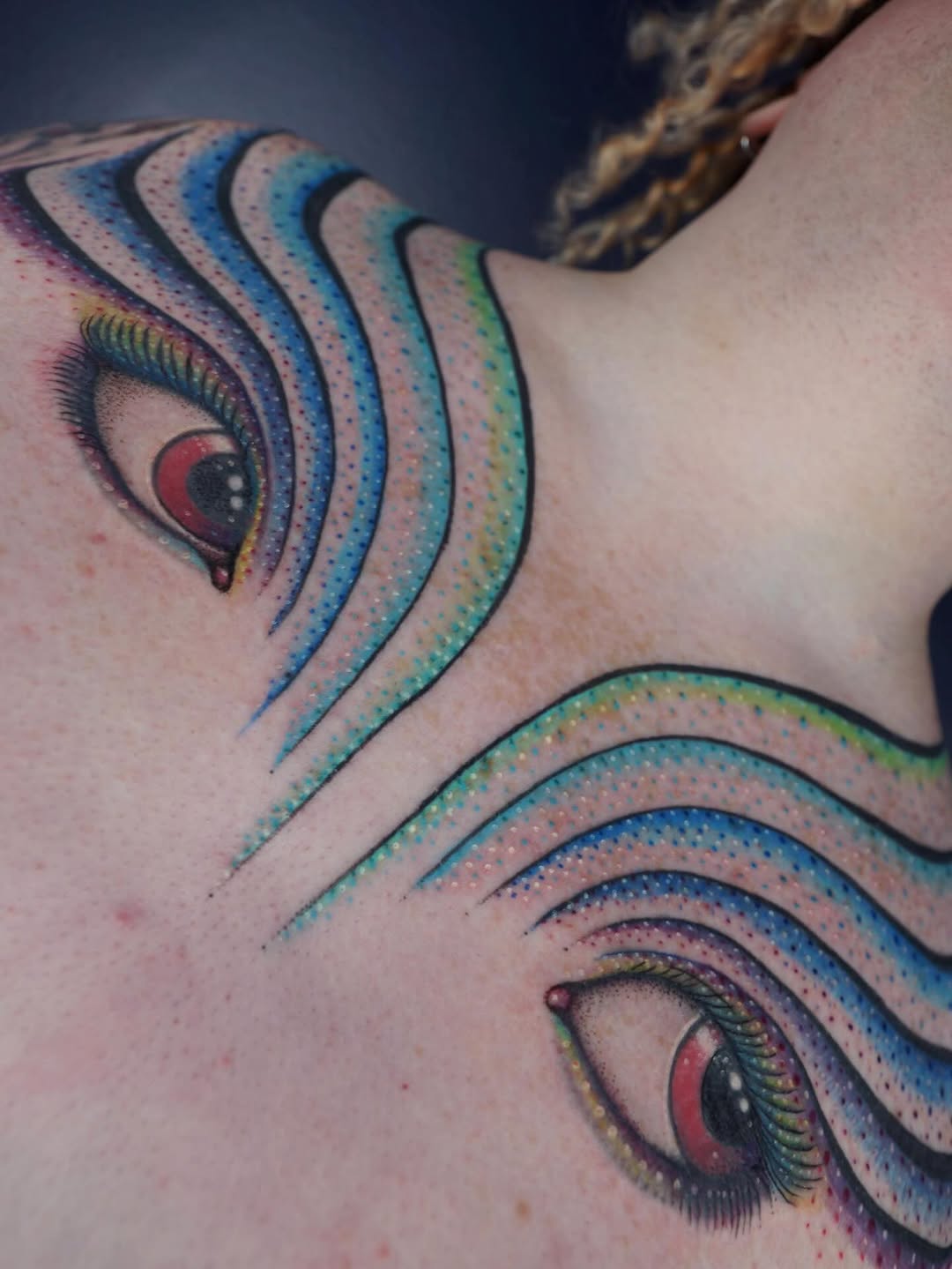 Tattoo by @voidlight.tattoo — realism, dotwork
