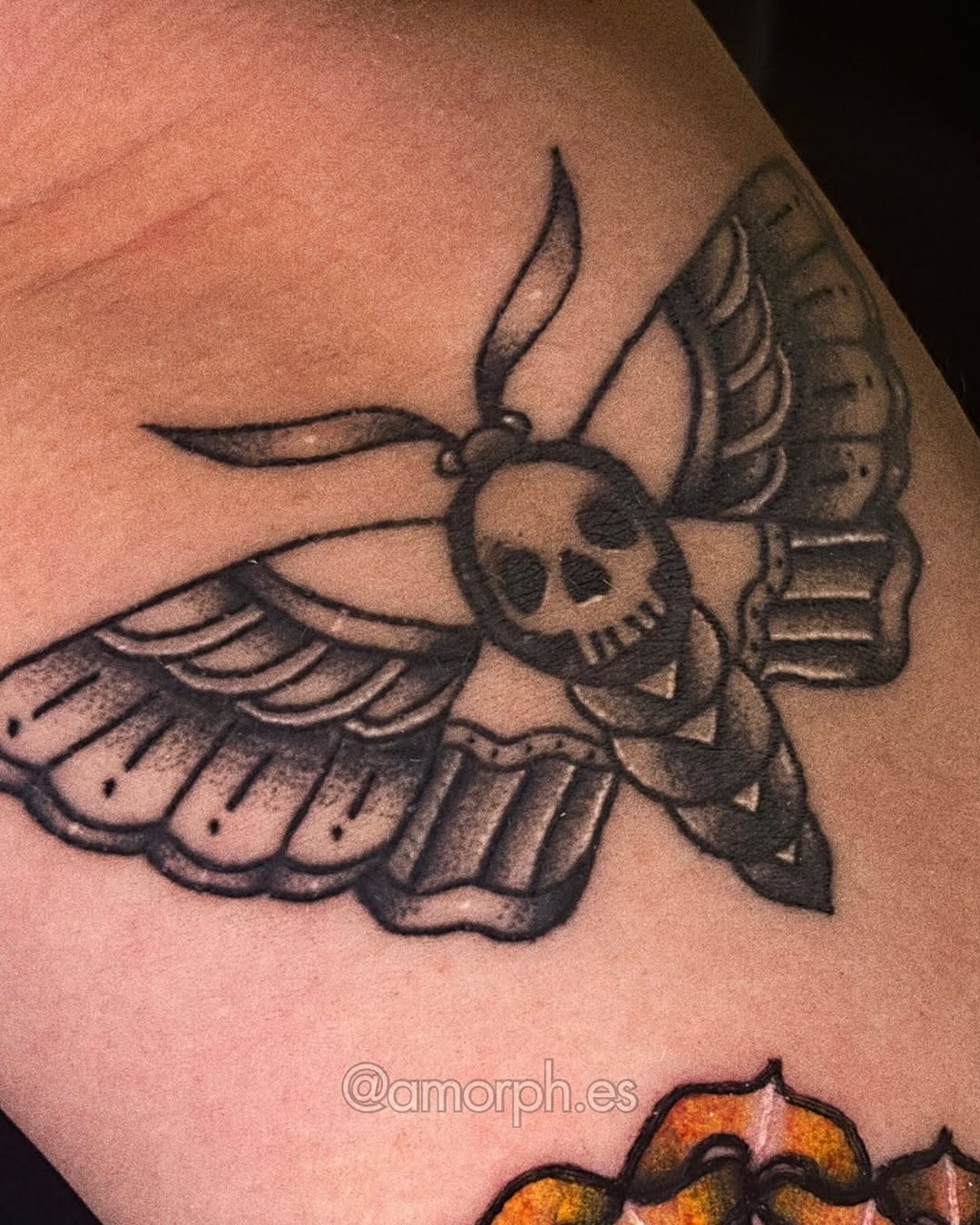 Tattoo by @amorph.es β american_traditional, illustrative