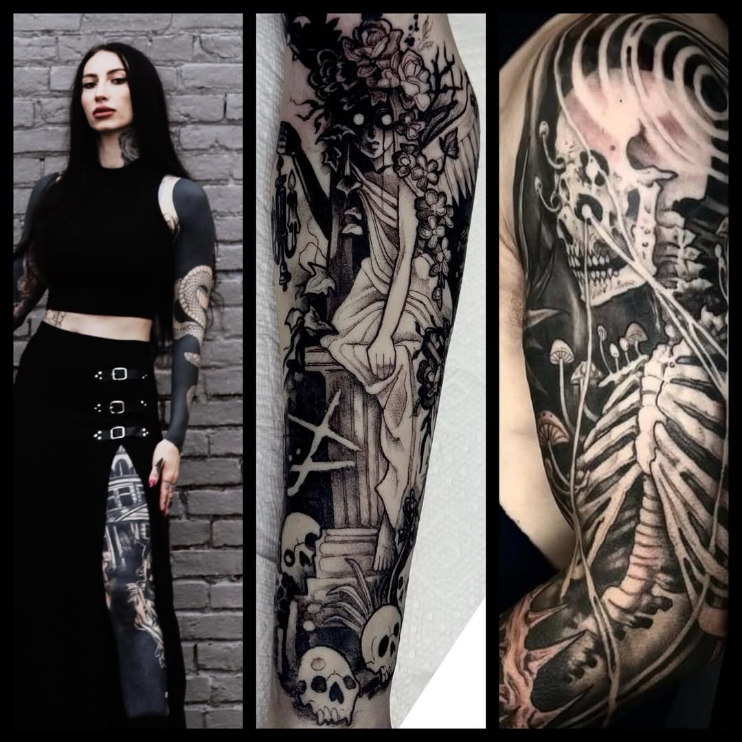 Tattoo by @briwalkertattoos — illustrative, dark_realism