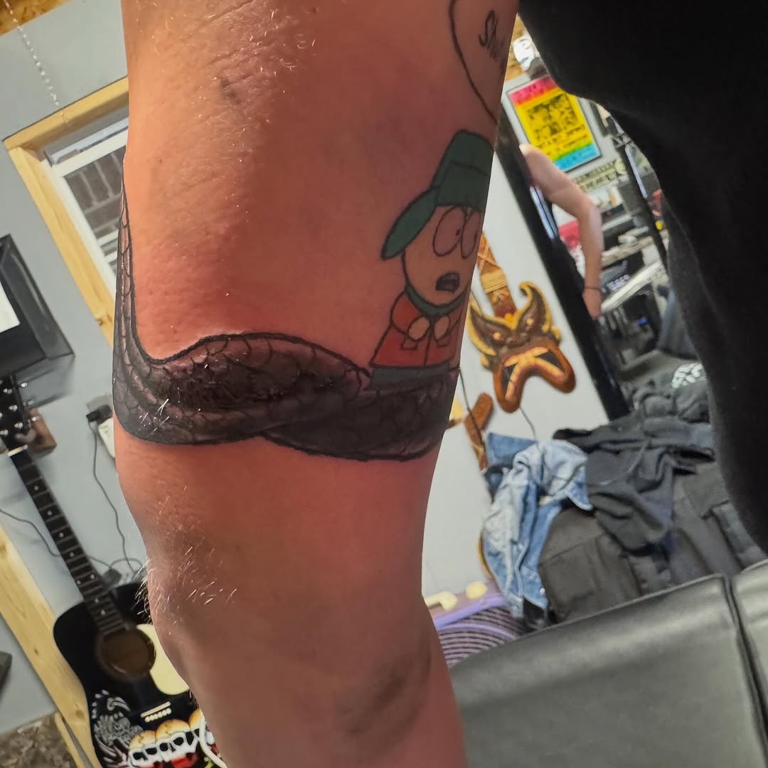 Tattoo by @sheffieldink — new_school, anime