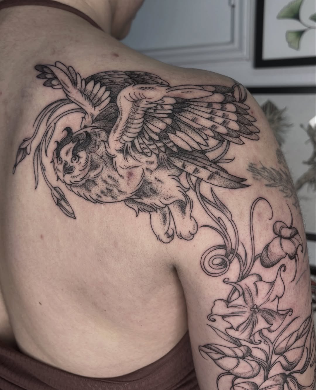 Tattoo by @thursdaybluez β illustrative, black_and_grey