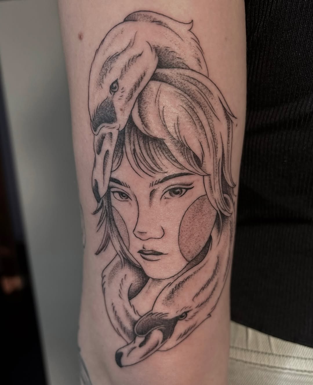 Tattoo by @thursdaybluez β illustrative, black_and_grey