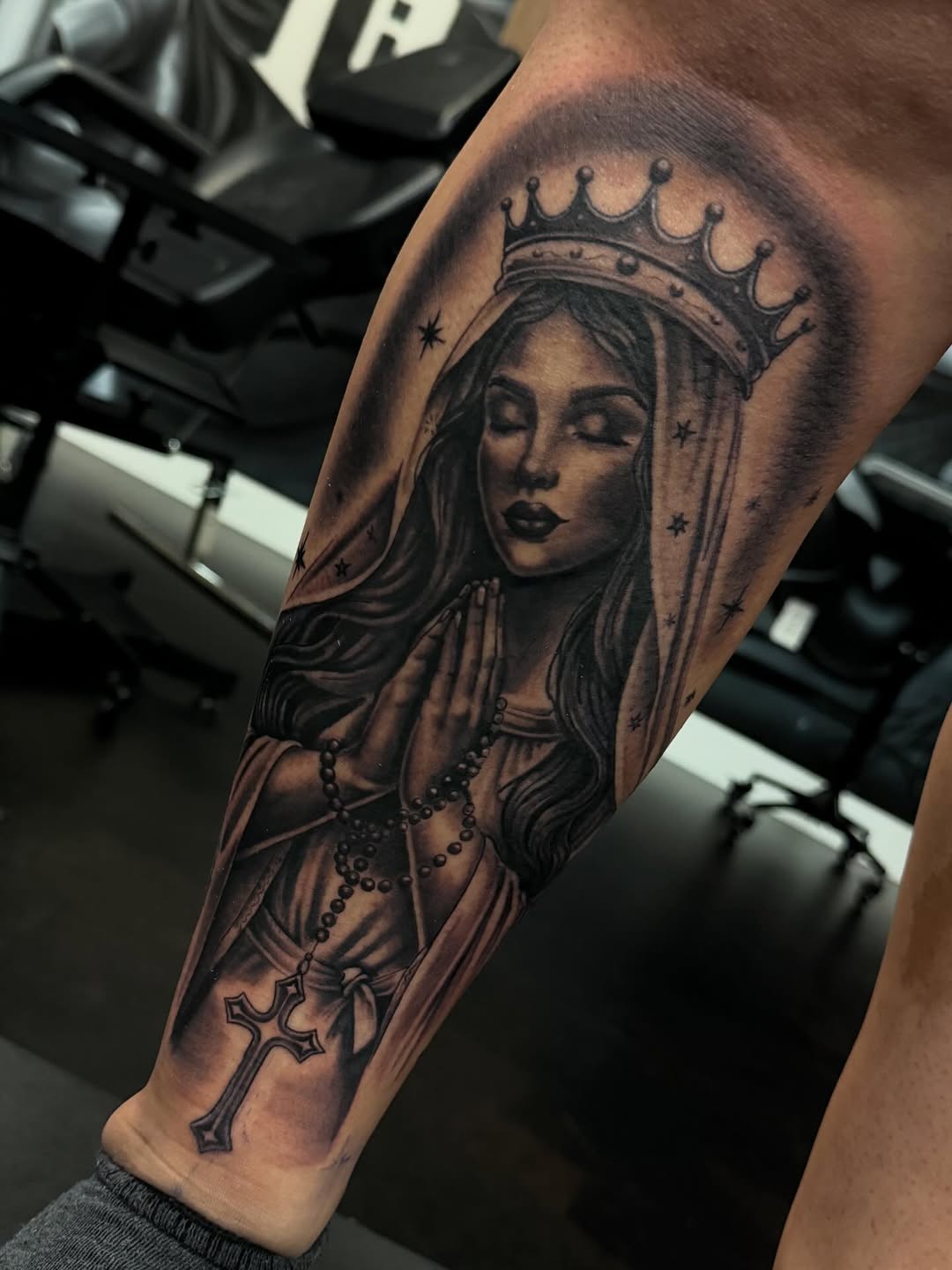 Tattoo by @bbz.ink β realism, black_and_grey