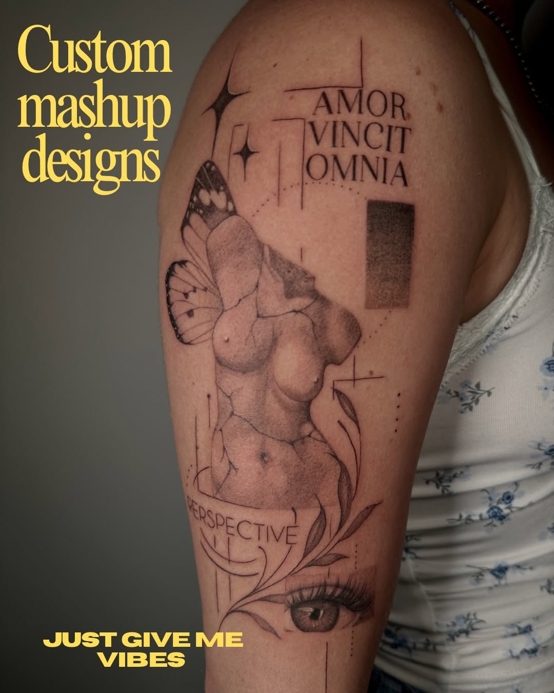 Tattoo by @rachelbelltattoo — illustrative, black_and_grey