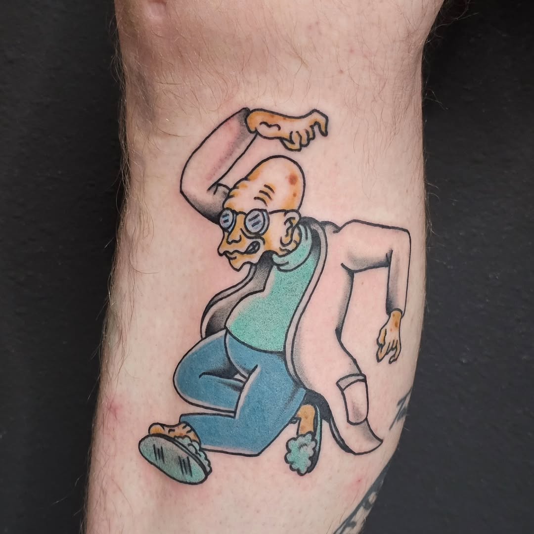Tattoo by @taylorgperry — new_school