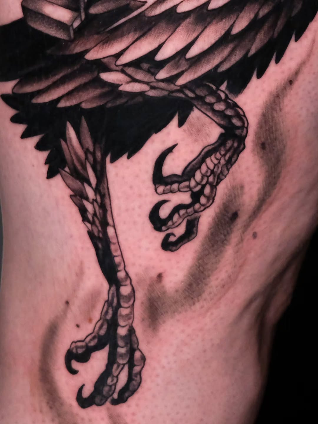 Tattoo by @graywashtash — black_and_grey