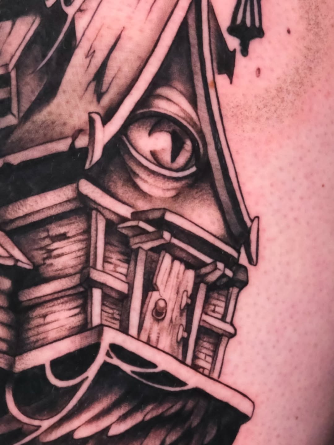 Tattoo by @graywashtash — black_and_grey