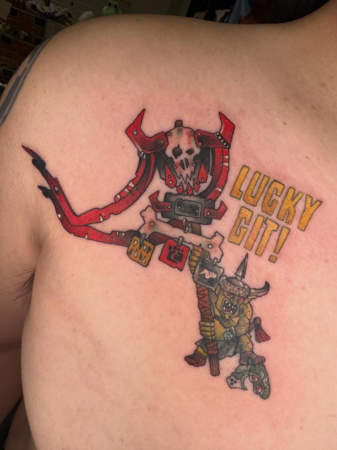 Tattoo by @dilloneavestattoo — new_school, anime