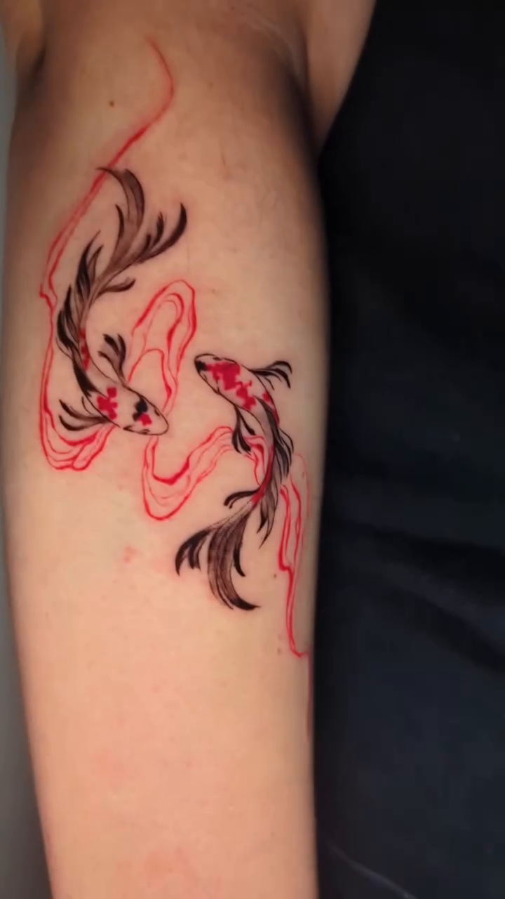 Tattoo by @invisibleink___ — japanese_irezumi, fine_line