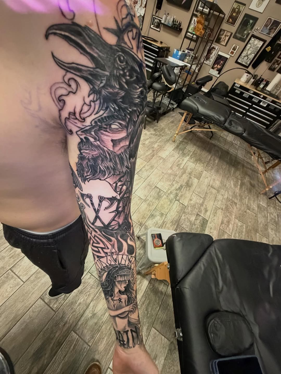 Tattoo by @ryanfukinanderson β black_and_grey, realism