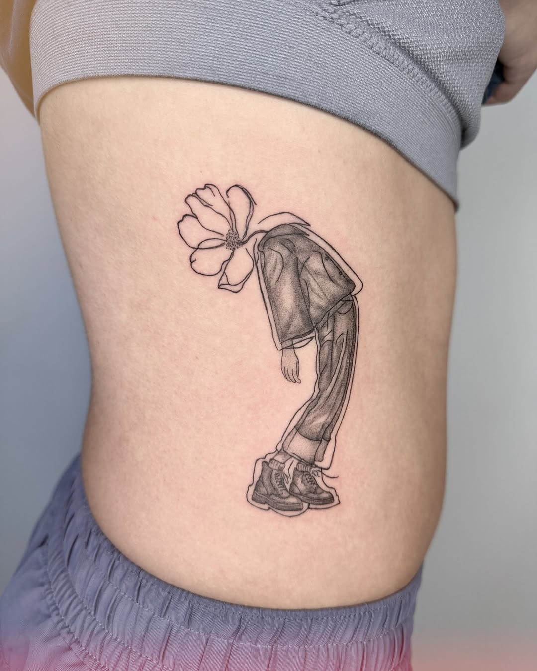 Tattoo by @neomaia.ink — fine_line, black_and_grey