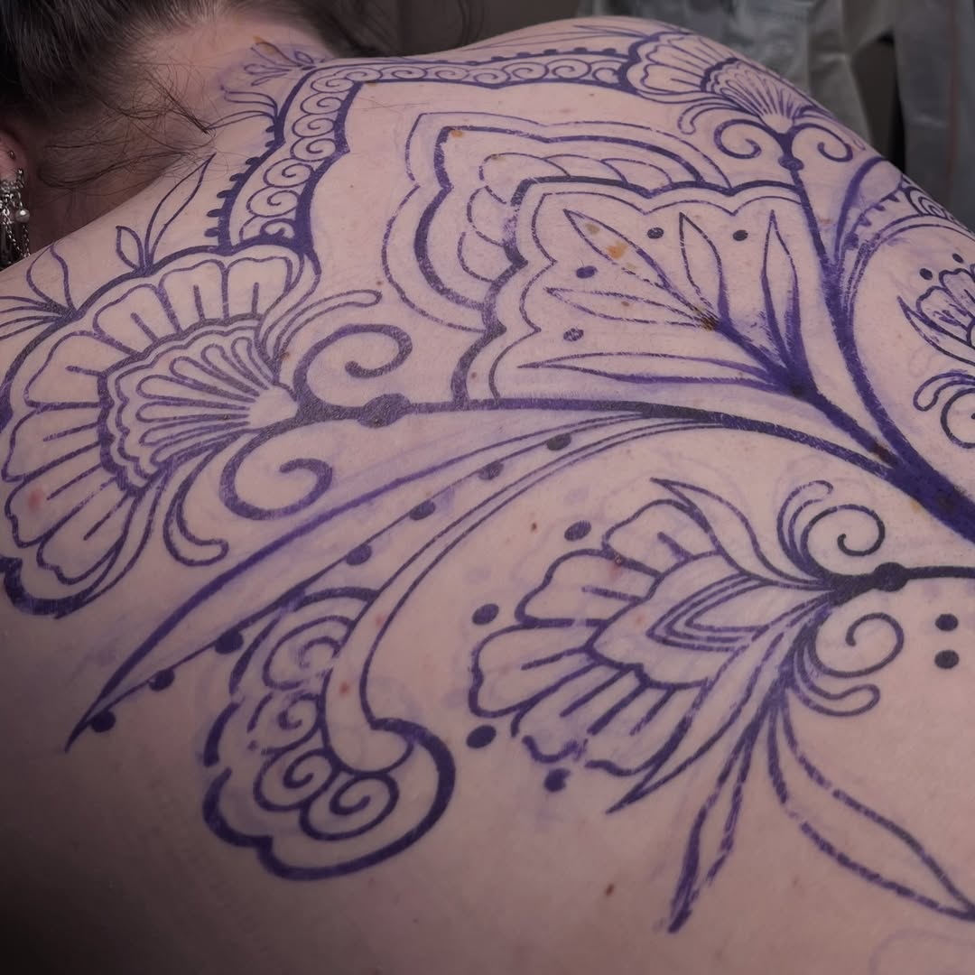 Tattoo by @ofcourseithurts — ornamental, geometric