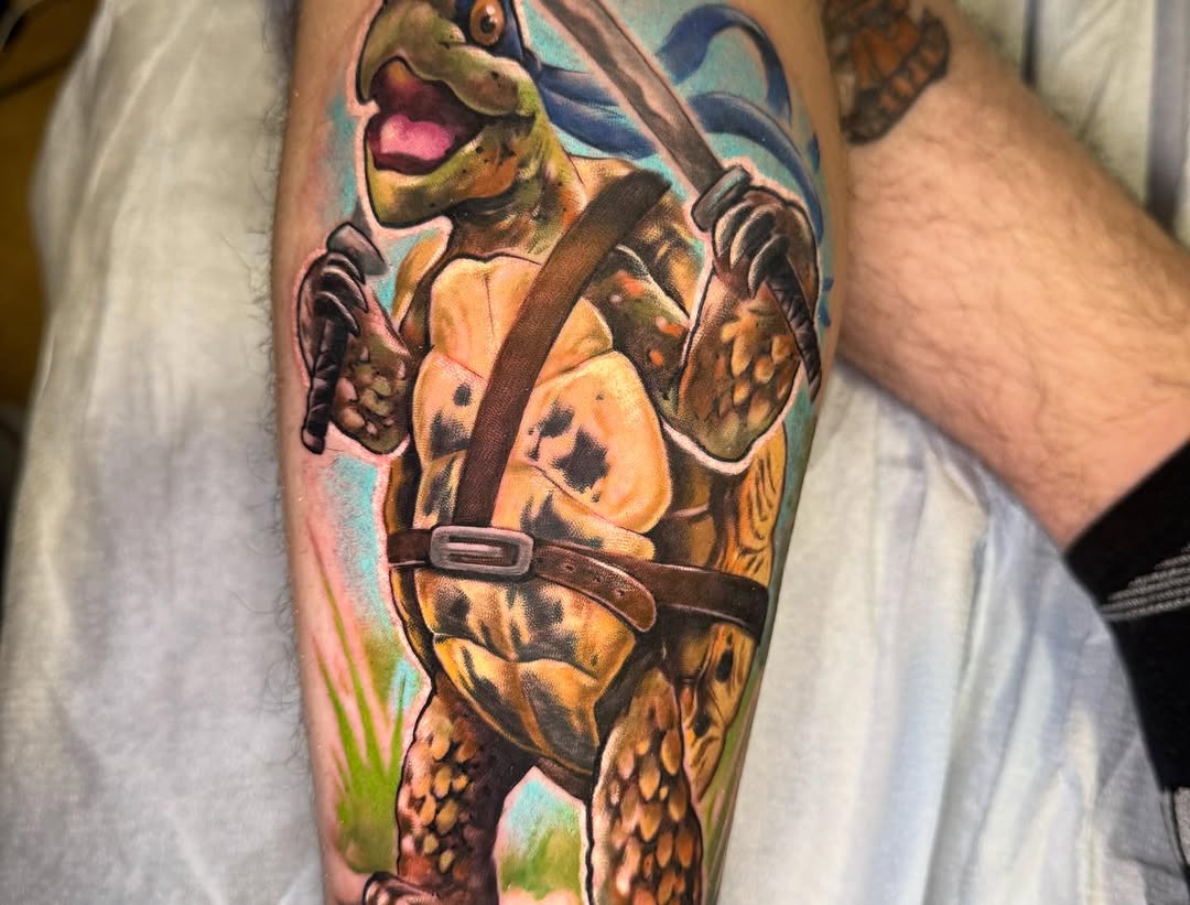 Tattoo by @djauld — new_school, realism
