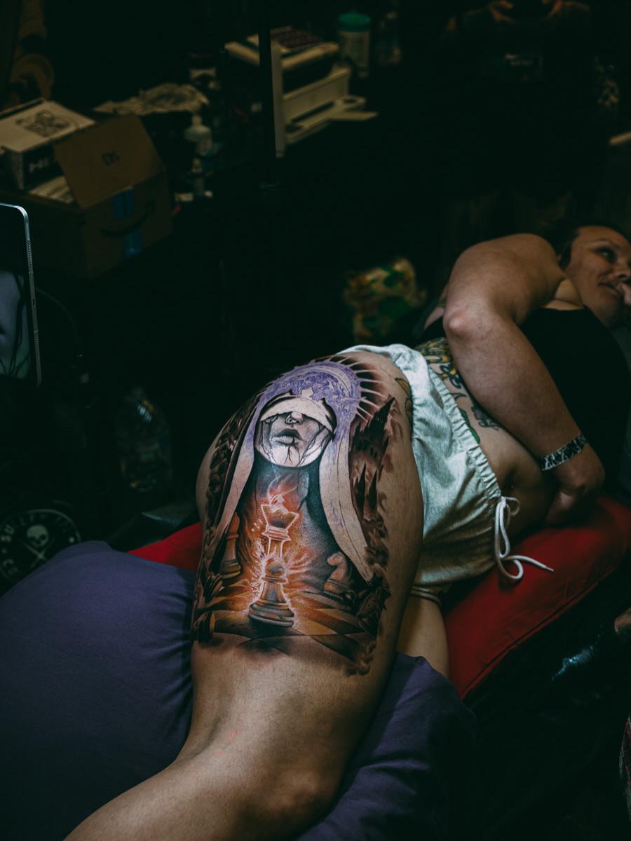 Tattoo by @rock_solid_tattoos — realism, dark_realism