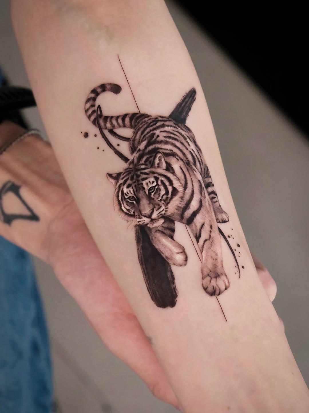 Tattoo by @da.an_tattooer — realism, black_and_grey