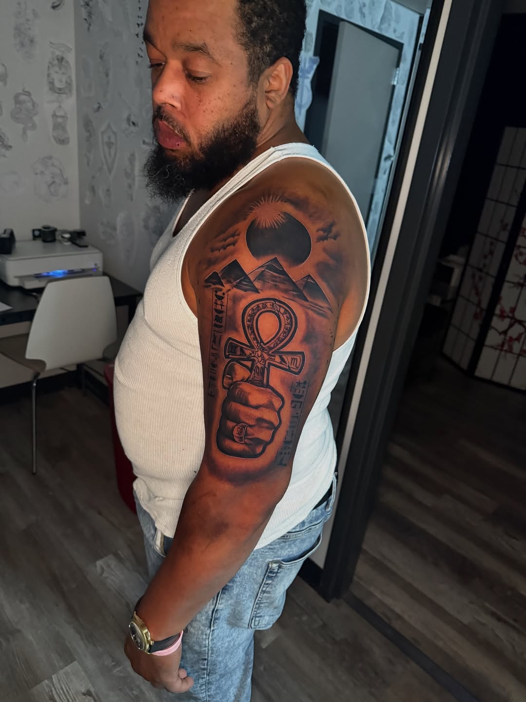Tattoo by @societiesmenece β black_and_grey, realism