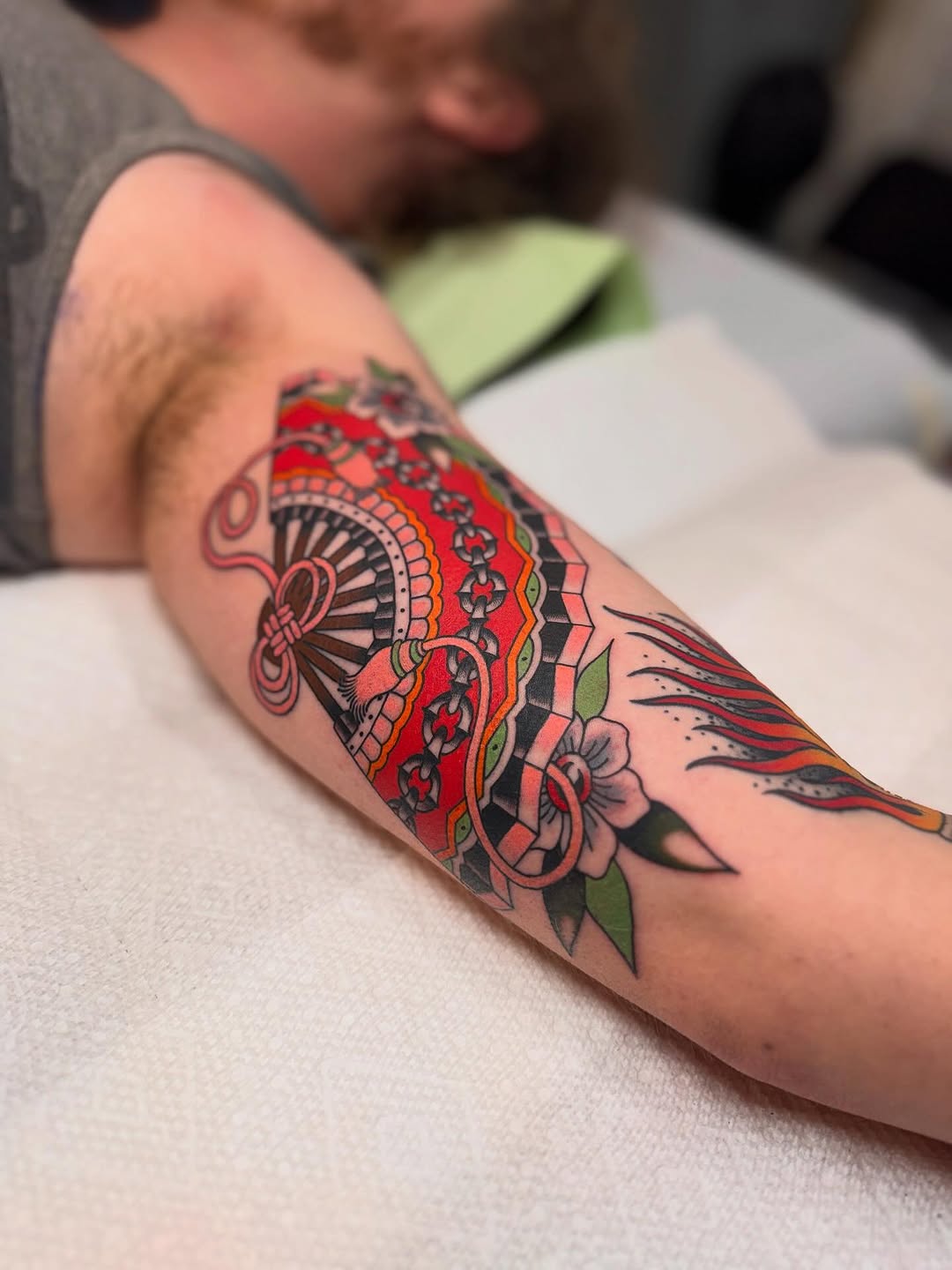 Tattoo by @cole_pittman — american_traditional, illustrative
