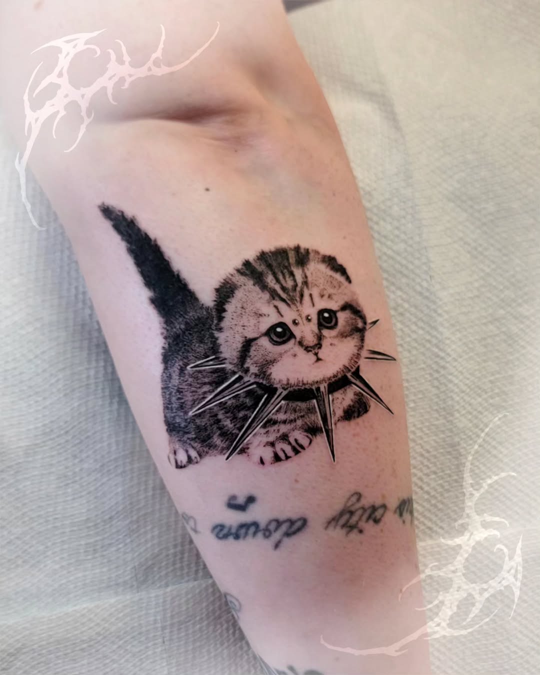 Tattoo by @batsflesh — realism, black_and_grey