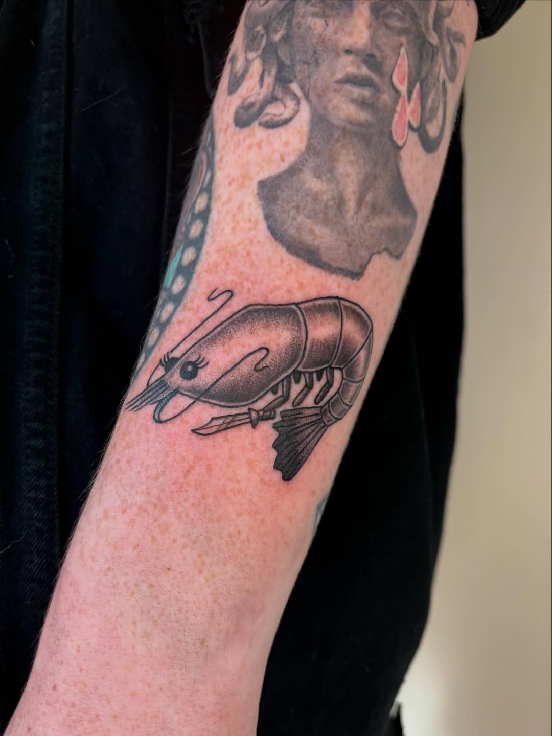 Tattoo by @the.end.illustration — black_and_grey, realism