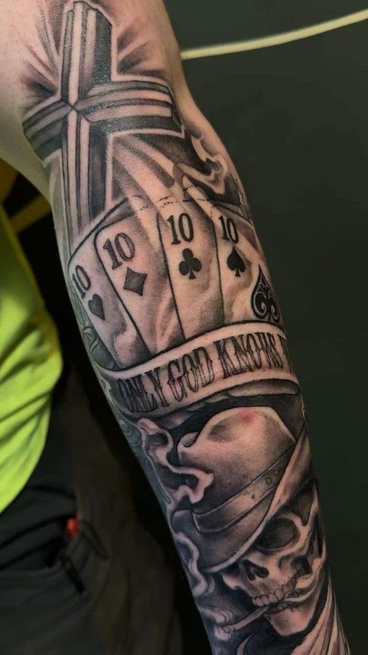 Tattoo by @estattoos β black_and_grey, realism