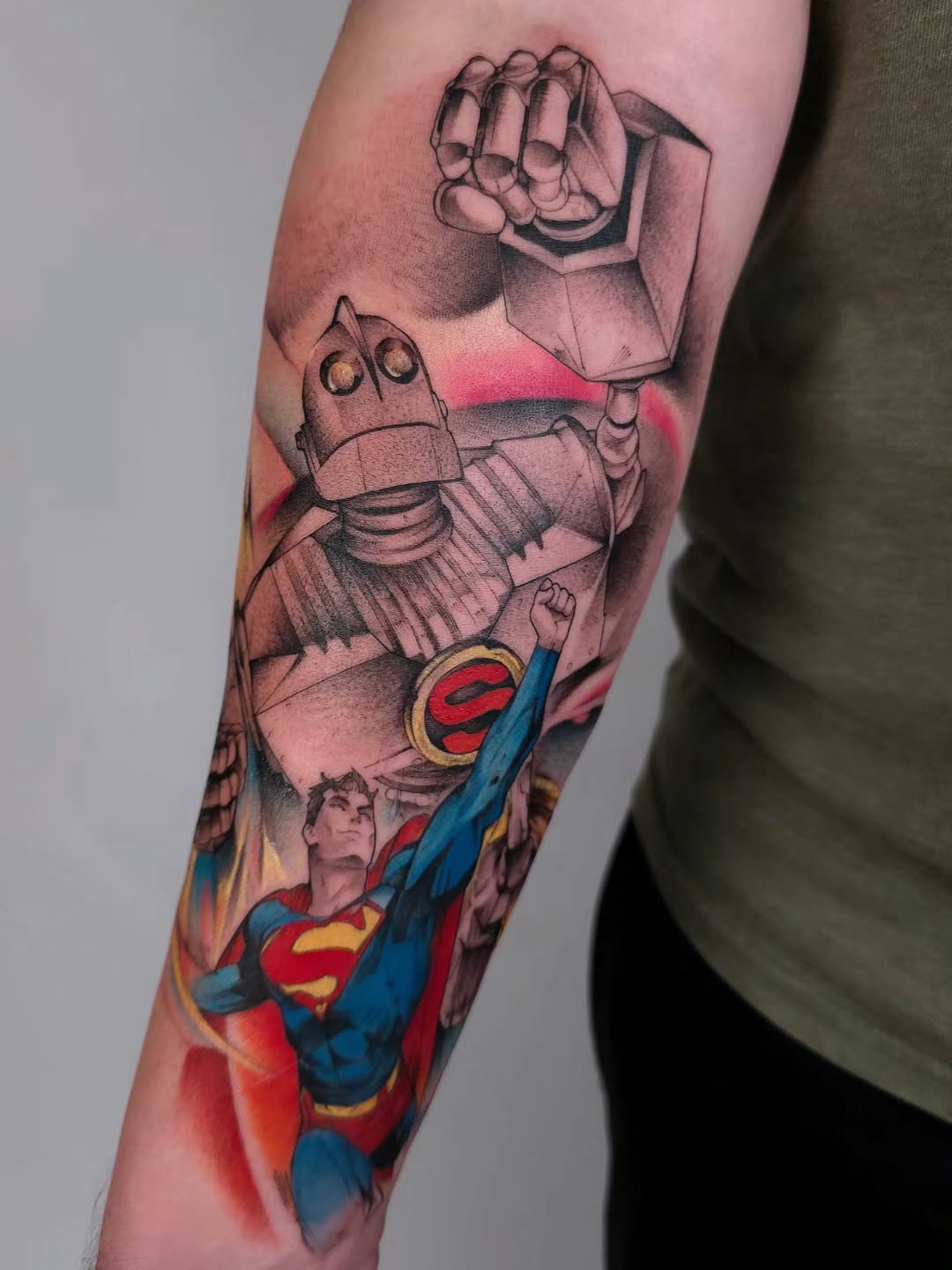 Tattoo by @gargeist — realism, anime