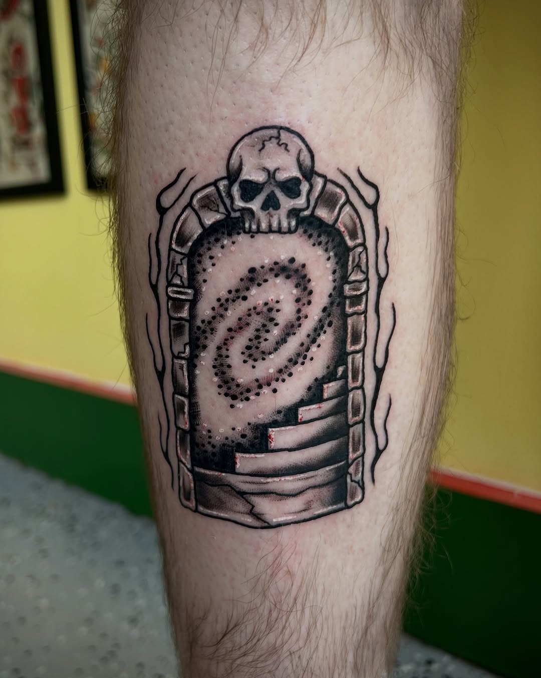 Tattoo by @bloodybriaa — american_traditional, illustrative