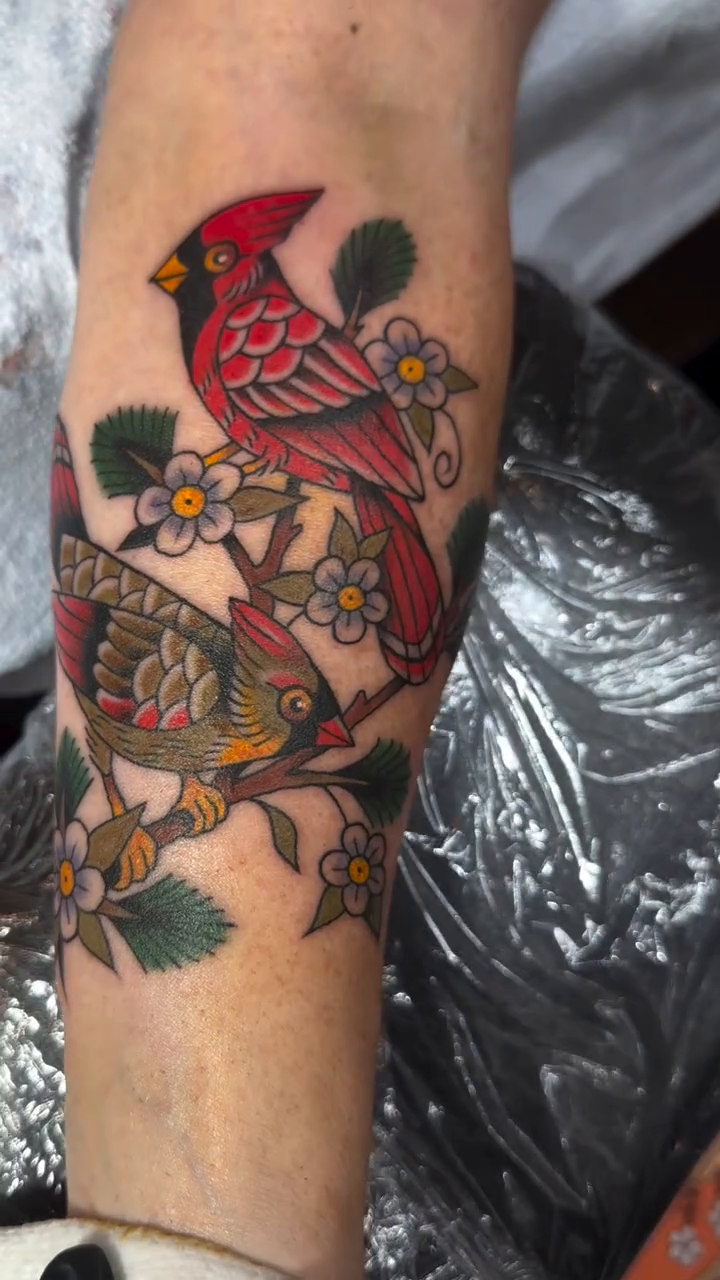 Tattoo by @stacyfevinger — american_traditional