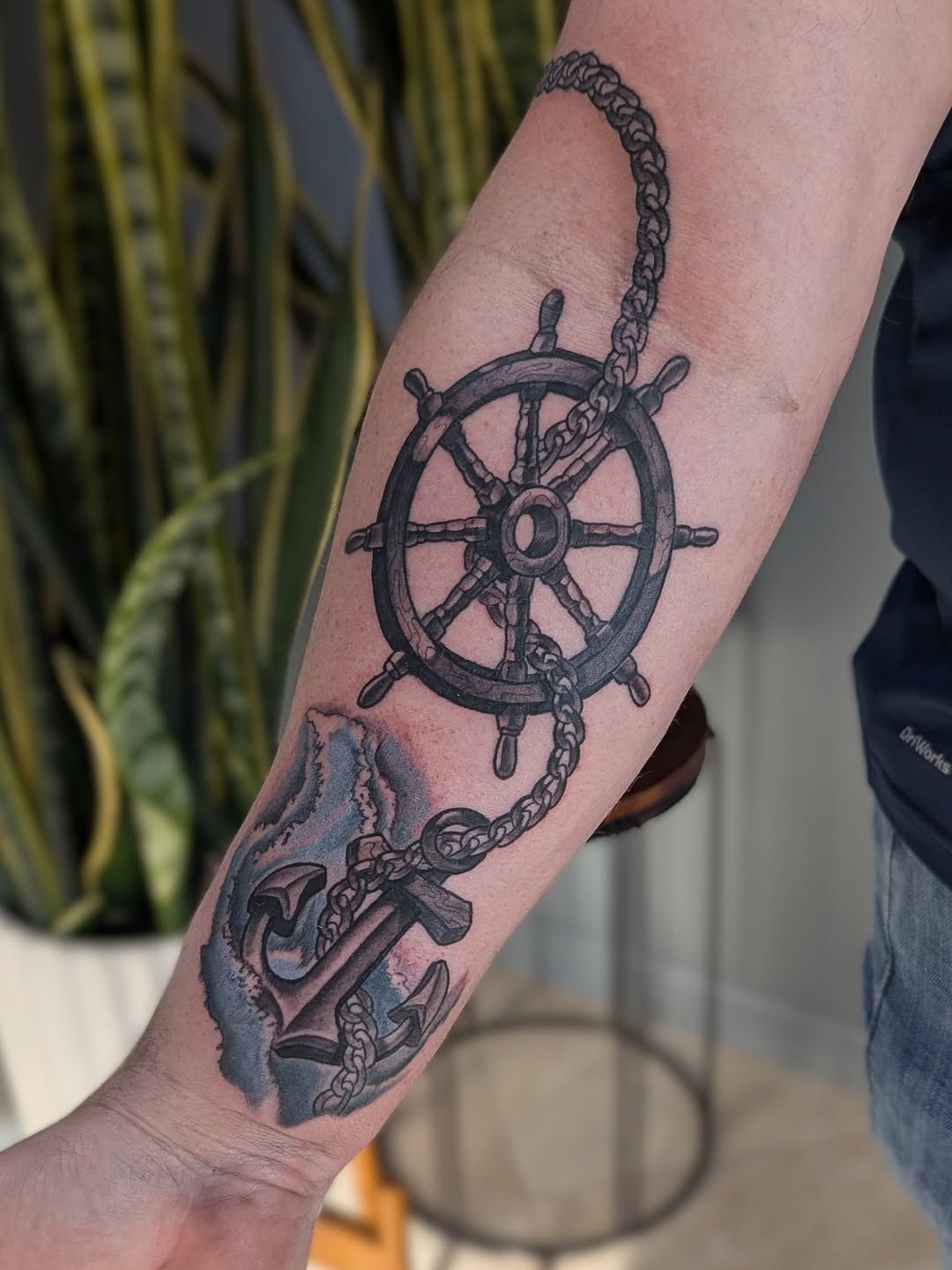 Tattoo by @tattoosbydustinb — black_and_grey, realism