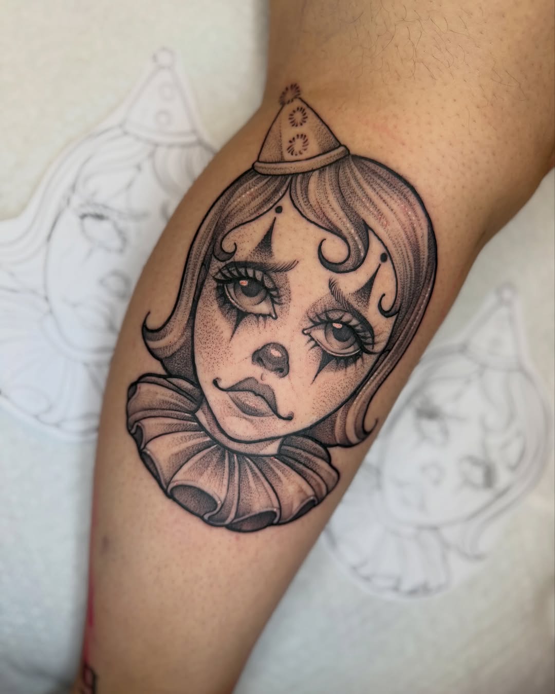 Tattoo by @badjujutattoo β black_and_grey