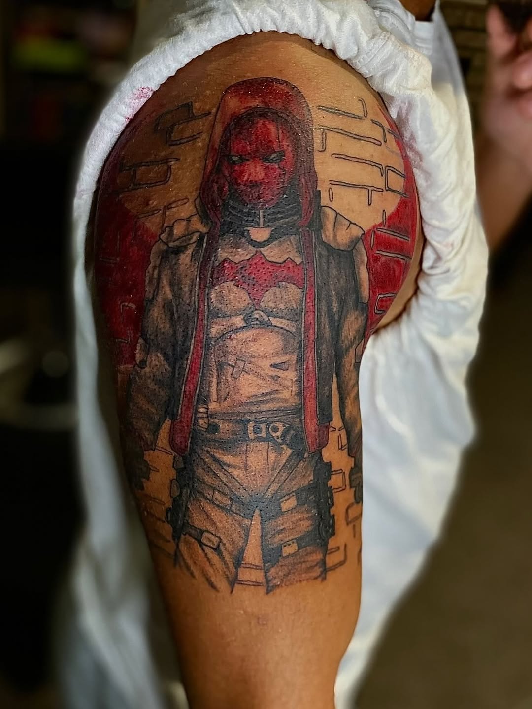Tattoo by @prettyboyblueink — realism