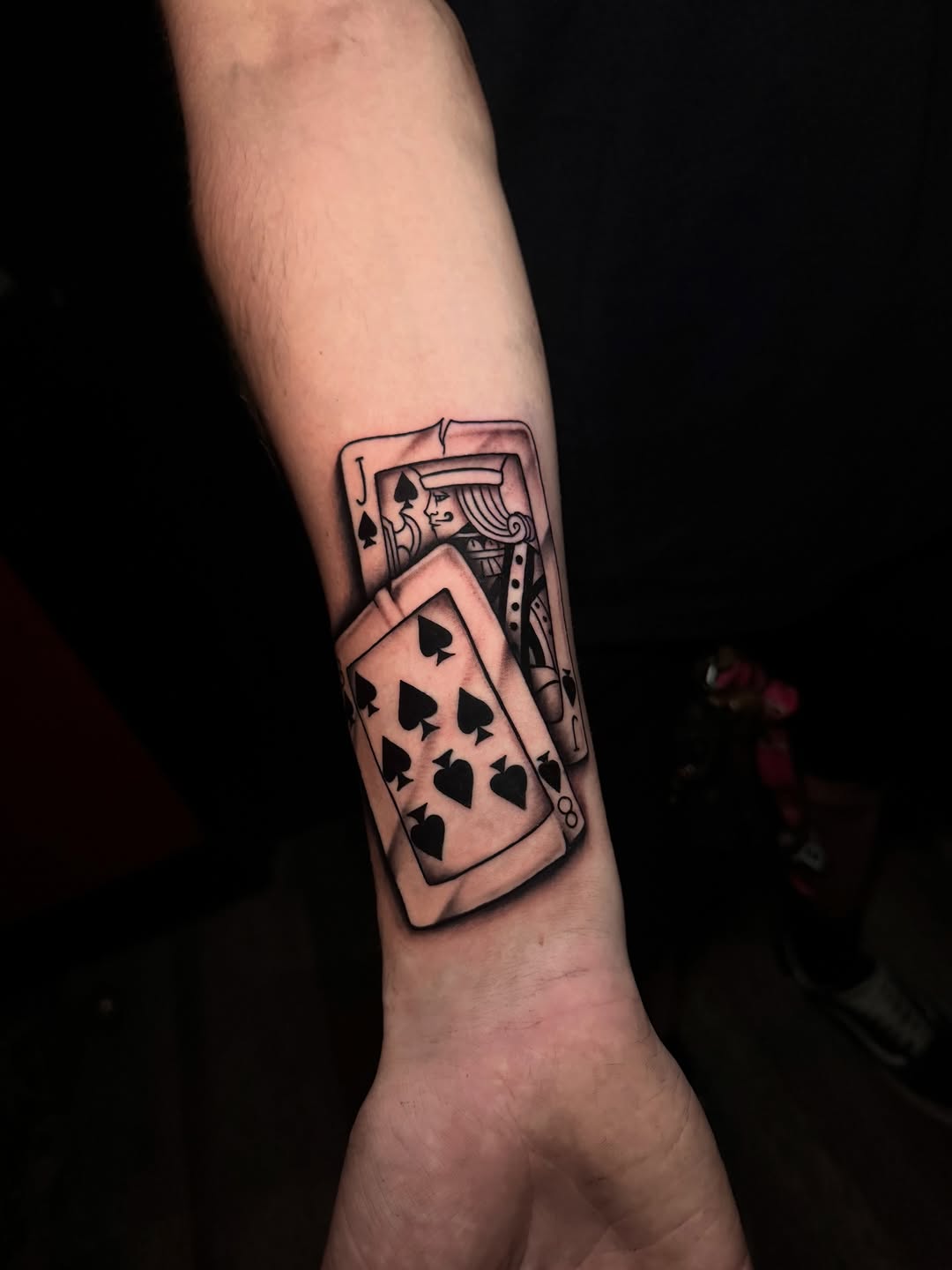 Tattoo by @rylandtattoos — black_and_grey