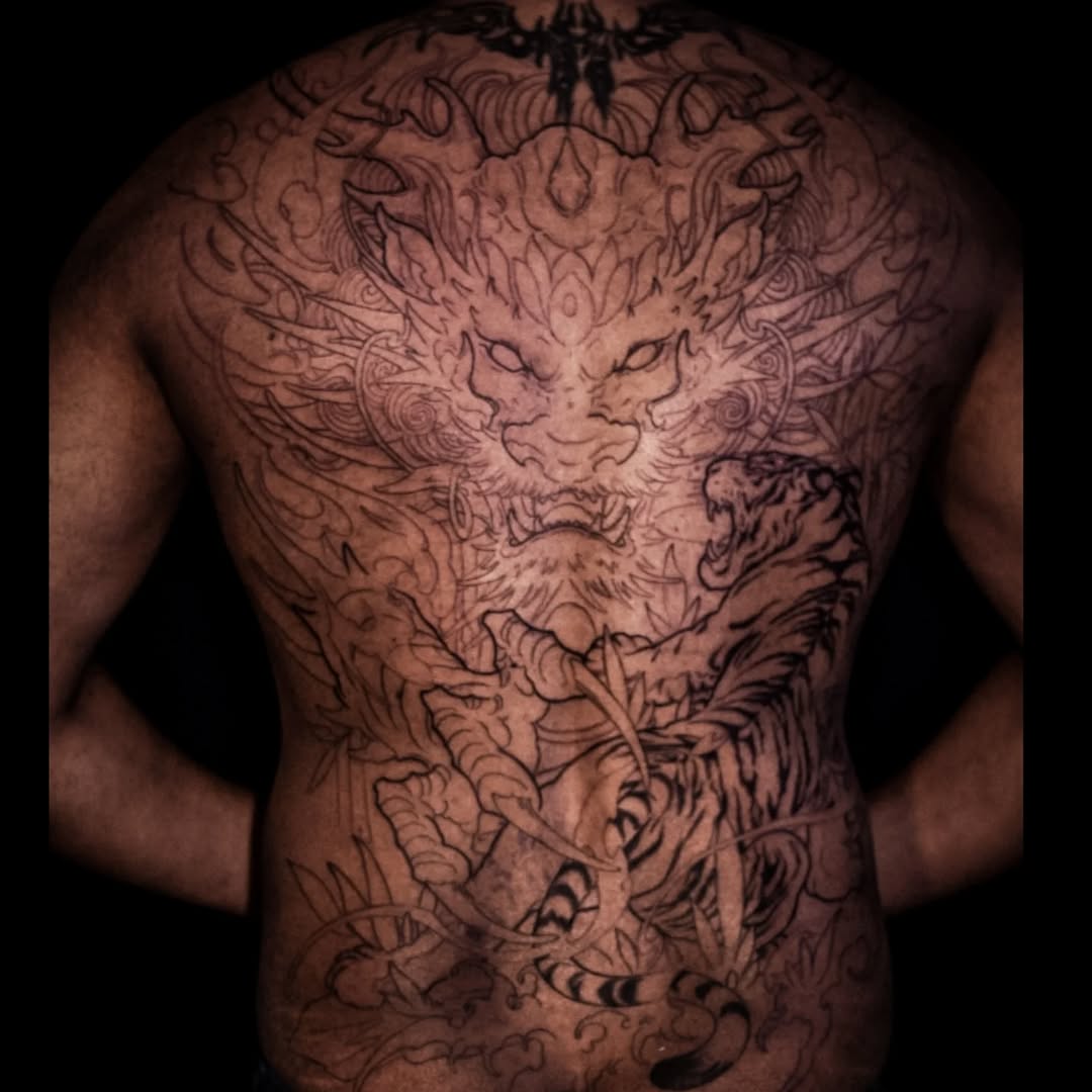 Tattoo by @artofsteve โ japanese_irezumi