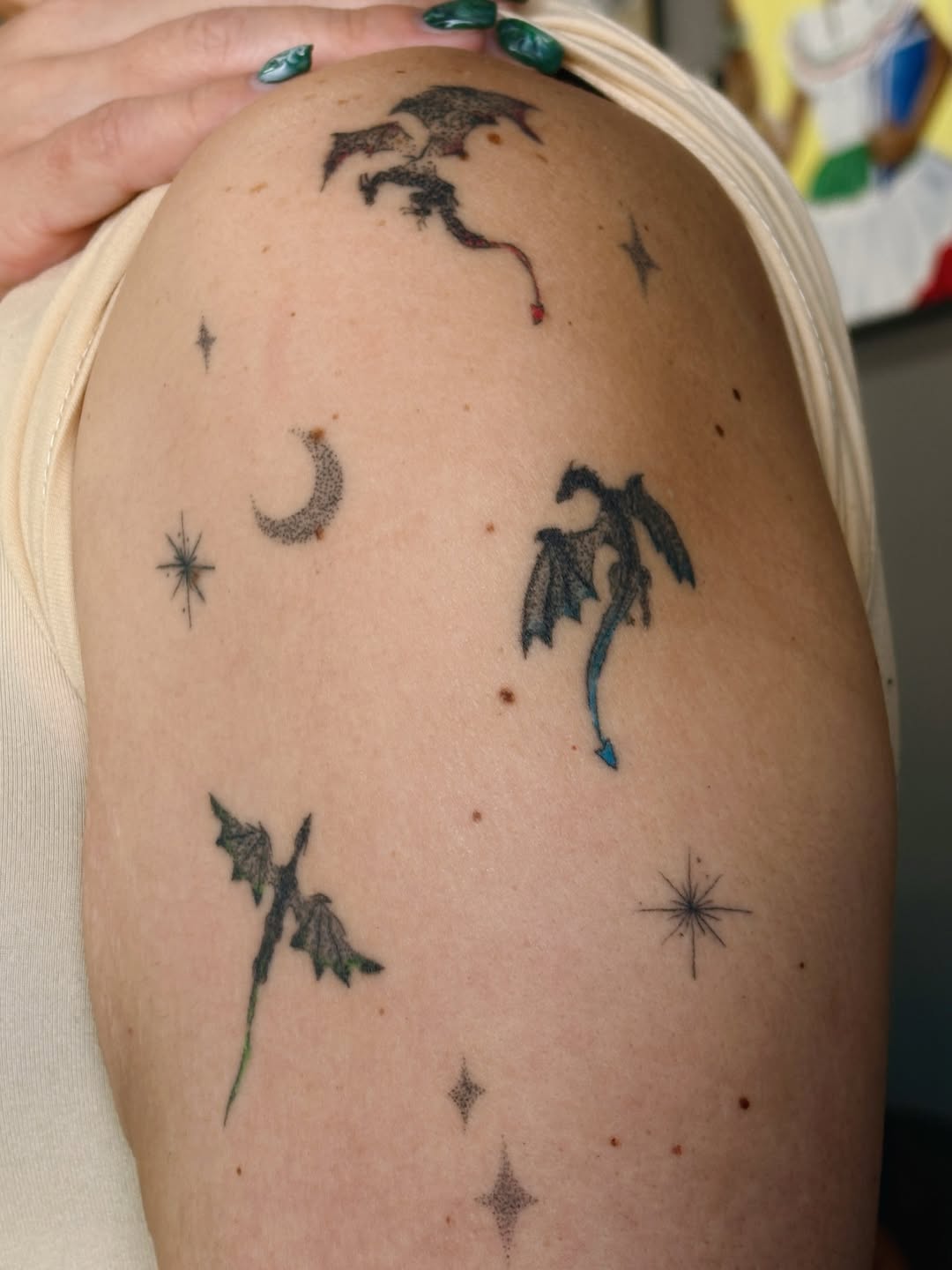 Tattoo by @amorph.es β illustrative, fine_line