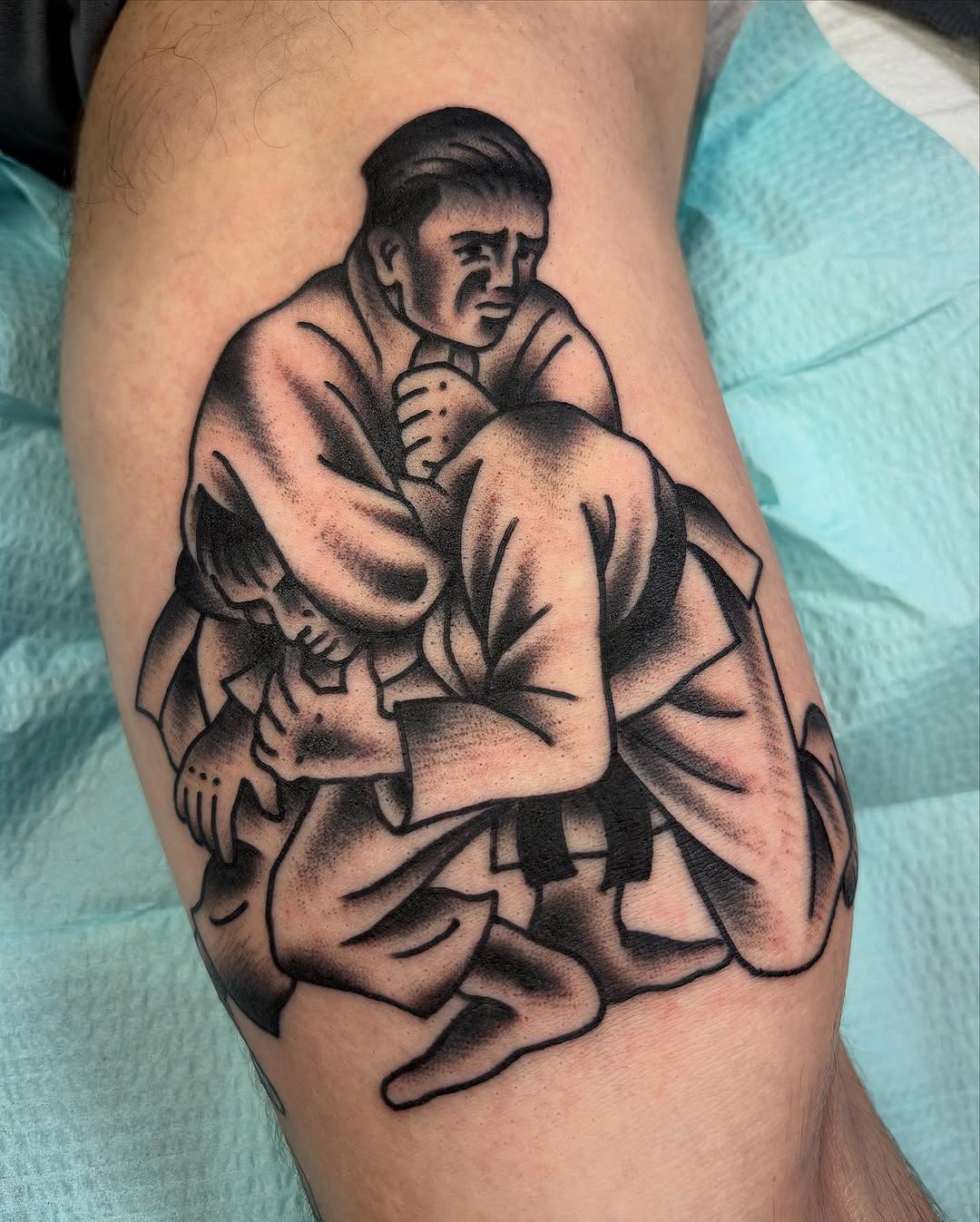 Tattoo by @tommy_wenzell_tattoos — american_traditional, black_and_grey